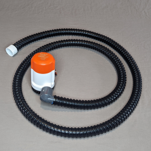 2000gph seaflo bilge pump with 8ft of rigid bilge hose and fittings