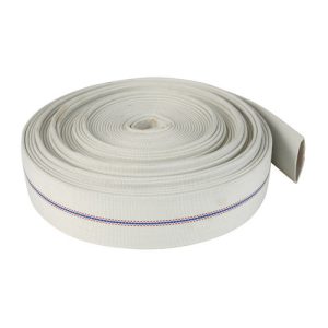 Braided Polymer Forestry Hose (White)